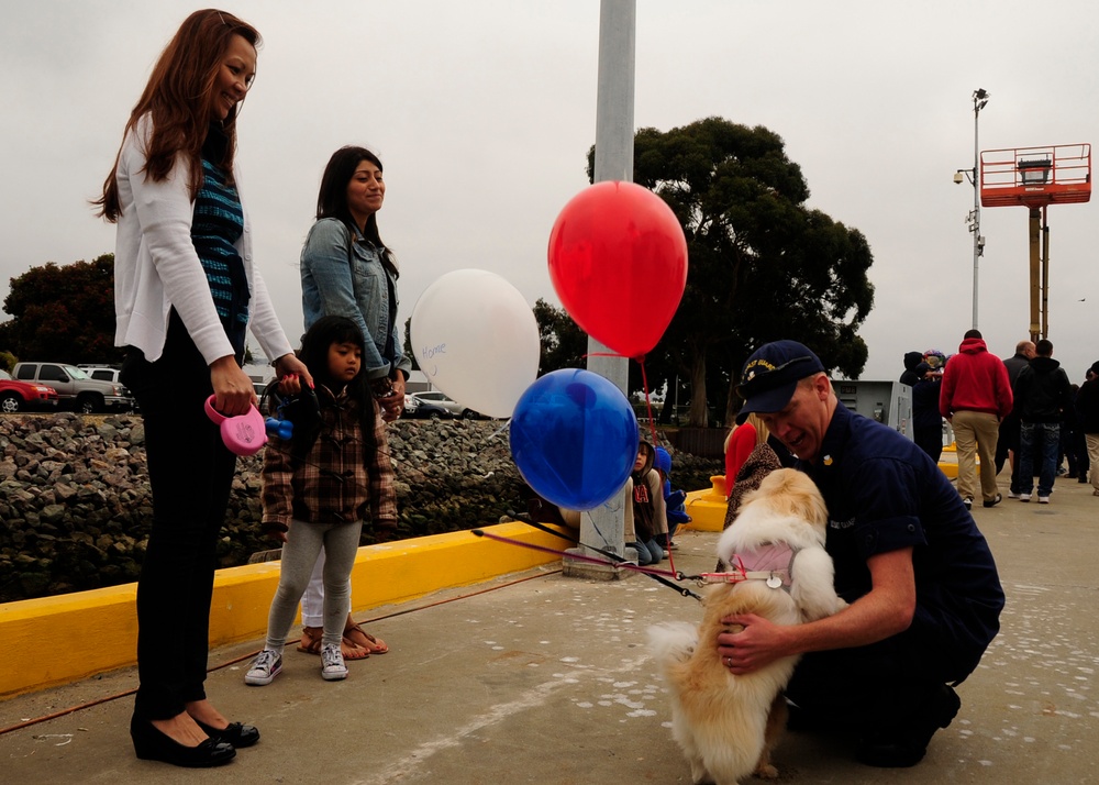 Welcome home Waesche crew