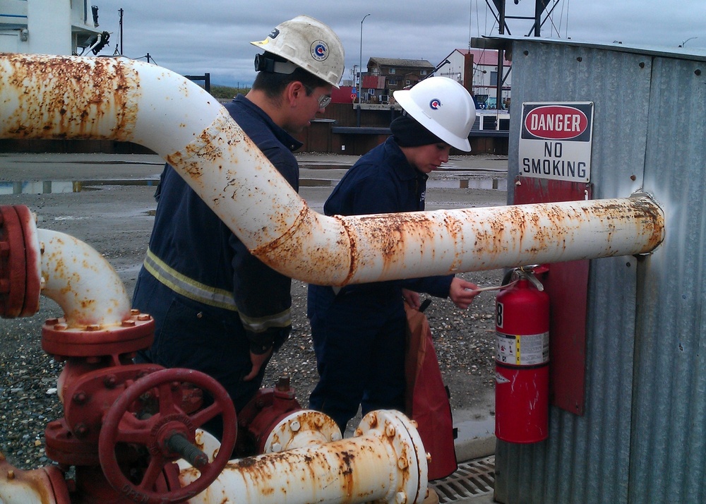 Coast Guard conducts facility inspection in Nome