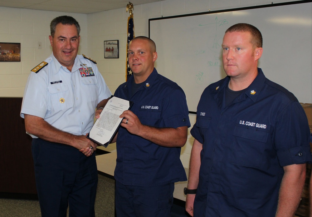 Station Saginew River awarded Meritorious Uni