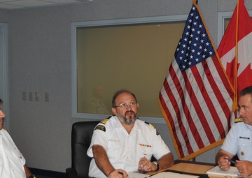 Coast Guard and Canadian Coast Guard meeting