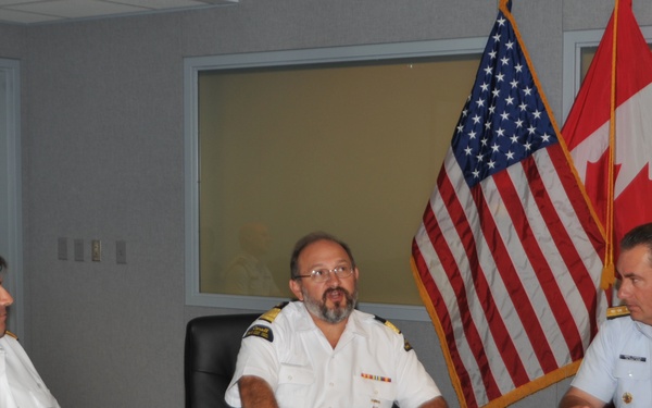 Coast Guard and Canadian Coast Guard meeting