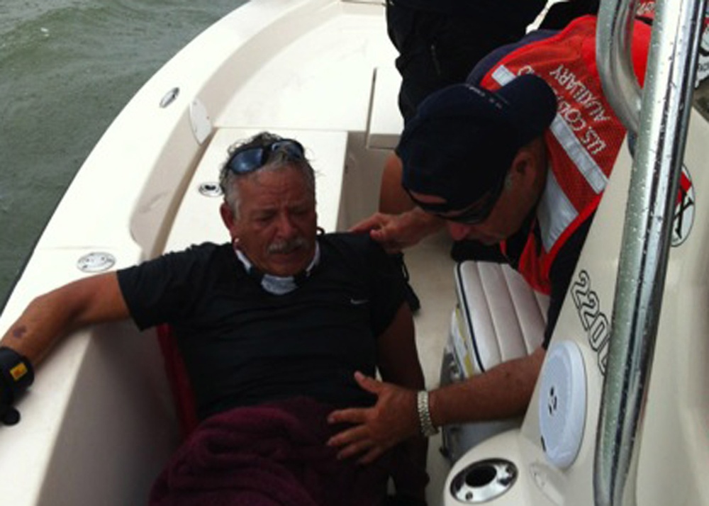 Coast Guard Auxiliary Flotilla 7-11 rescue catamaran operator