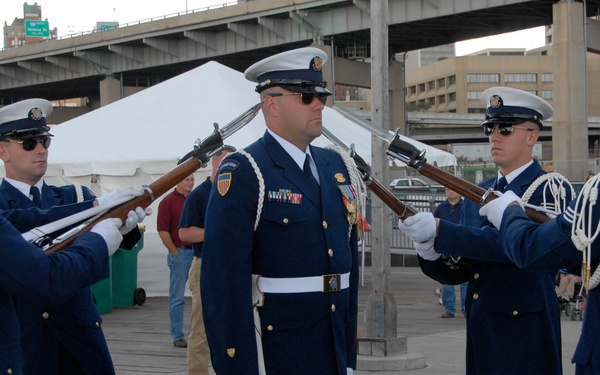 Coast Guard's ceremonial honor guard