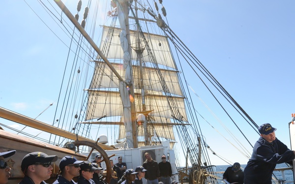 Officer Candidates Aboard Barque Eagle