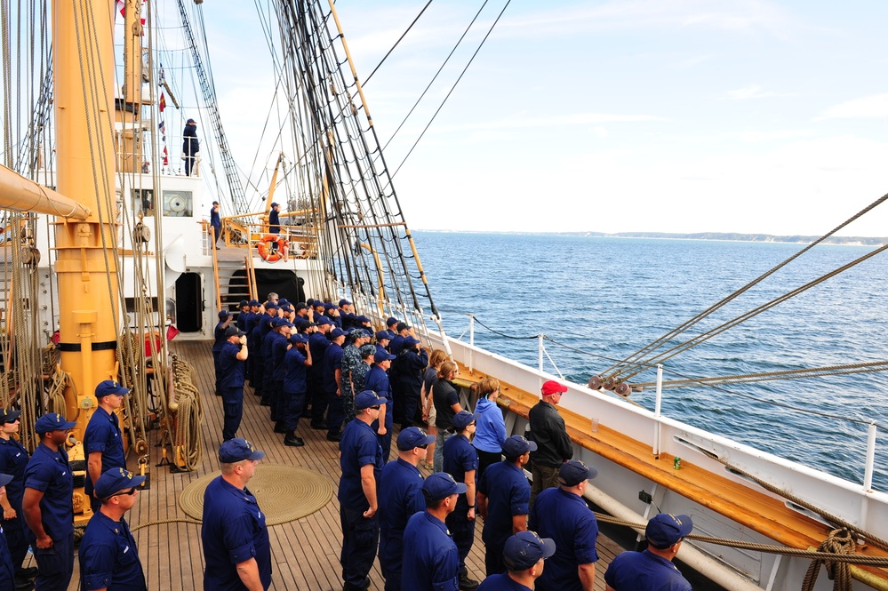 Barque Eagle Ceremony