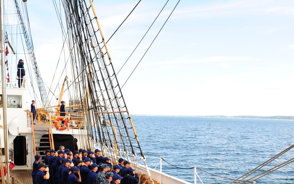 Barque Eagle Ceremony