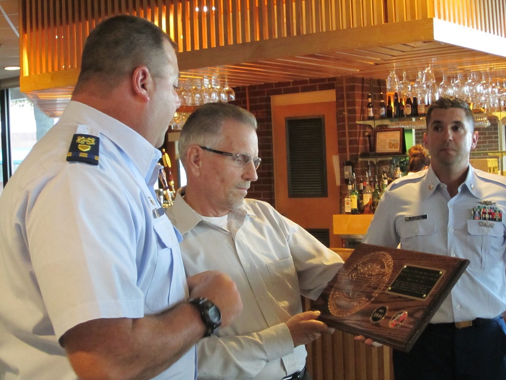 Coast Guard Cutter Smilax model unveiled