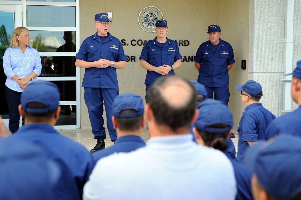 Unit visits in New Orleans