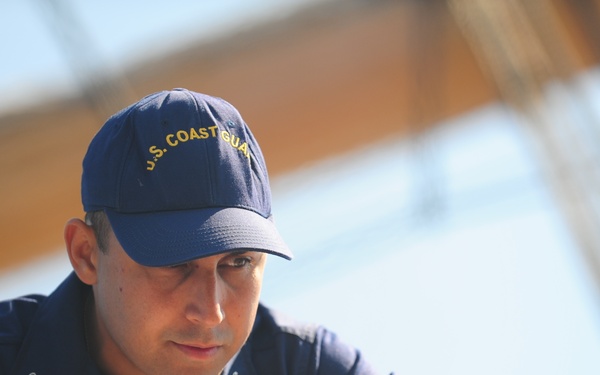 Officer Candidates Aboard Coast Guard Barqu