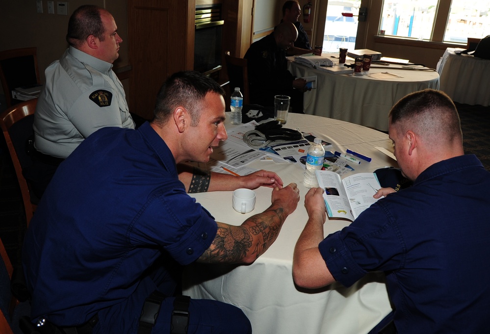 Coast Guard, RCMP train together