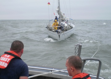 Sailboat rescue