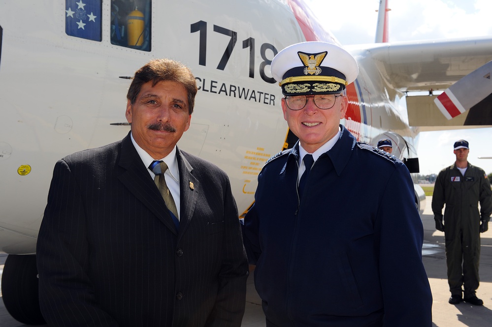 Commissioning ceremony for the Coast Guard Cutter William Flores