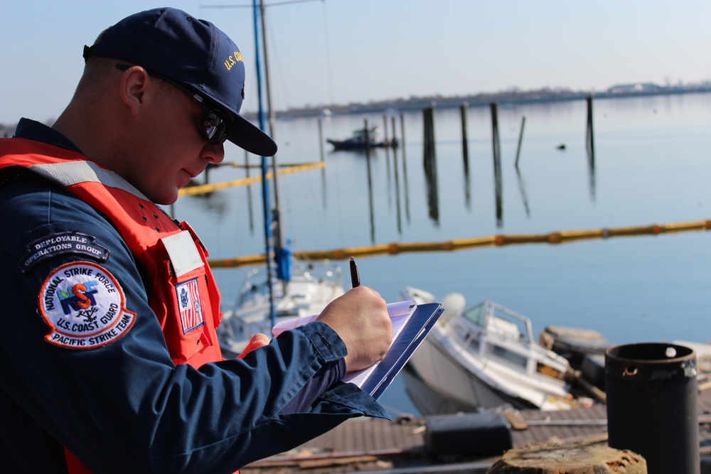 National Strike Force conducts pollution assessment