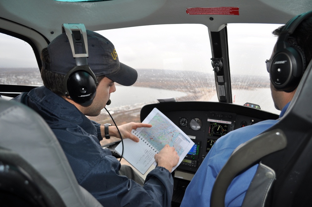 Overflight with EPA and NOAA