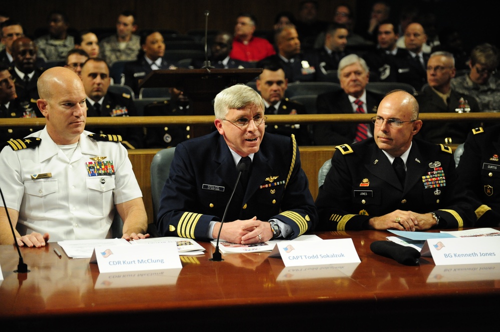 Military appreciation town hall meeting