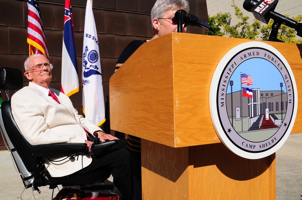 World War II veteran commemoration ceremony