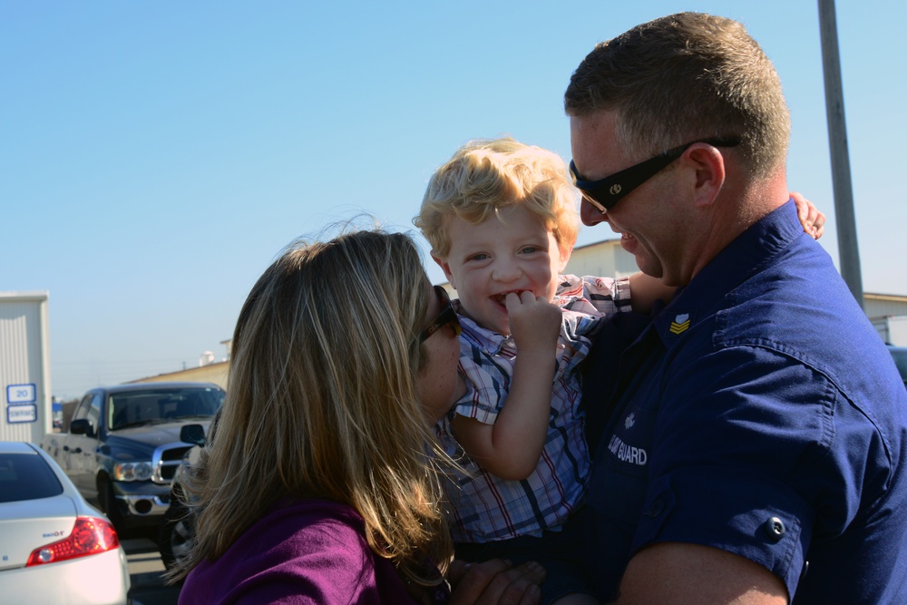 Coast Guard Cutter Boutwell returns home in time for Thanksgiving
