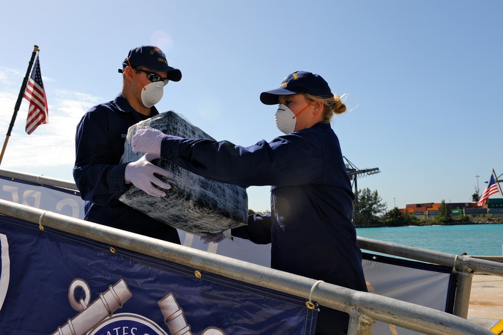 Coast Guard Cutter Bear Offload