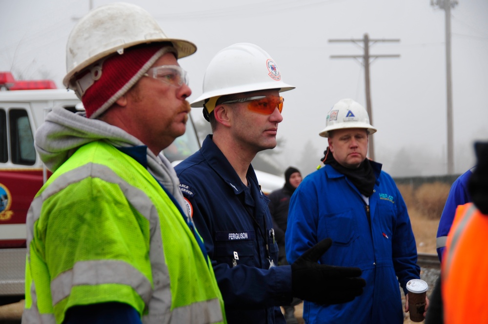 East Jefferson Street Bridge Derailment 2012