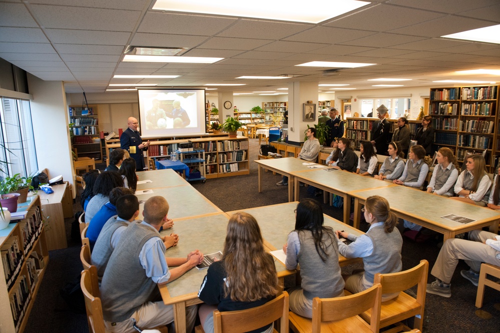 Bishop O'Connell High School Visit