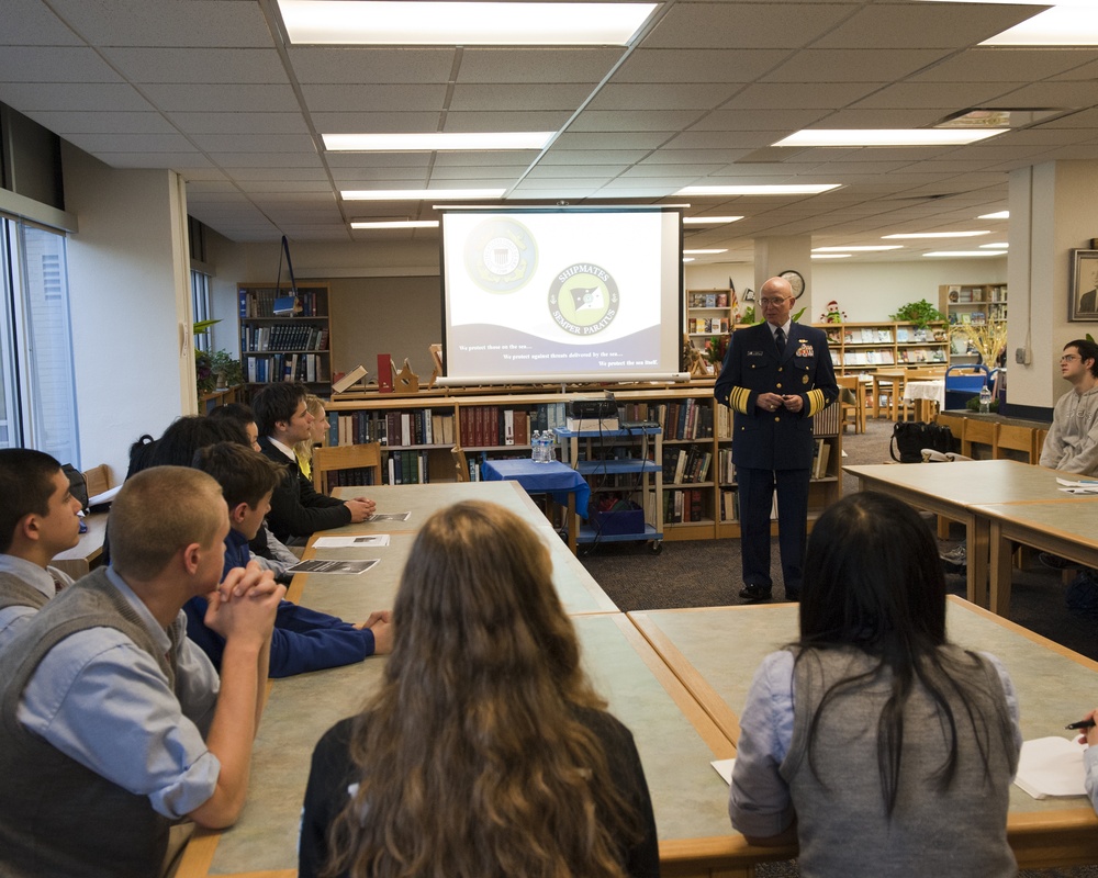 Bishop O'Connell High School Visit