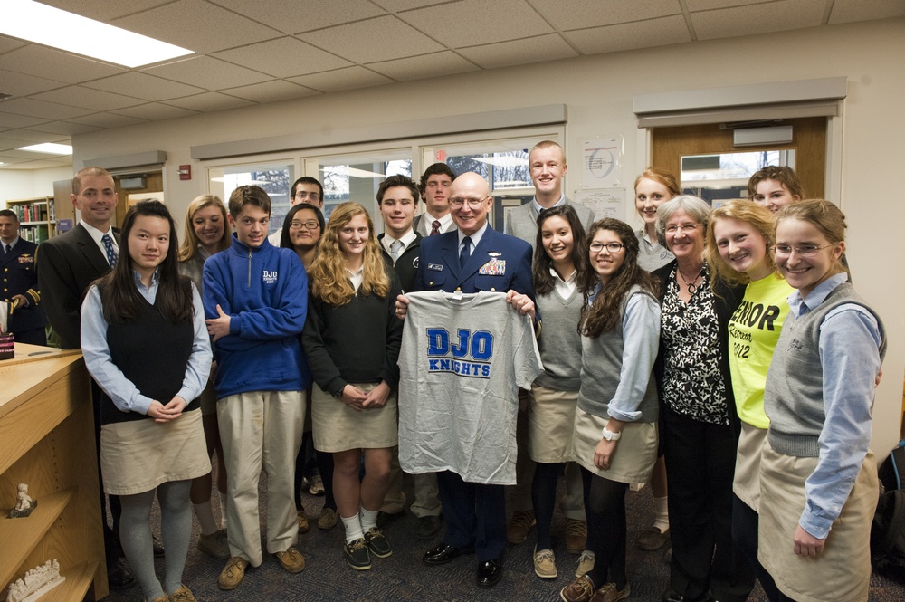 Bishop O'Connell High School Visit