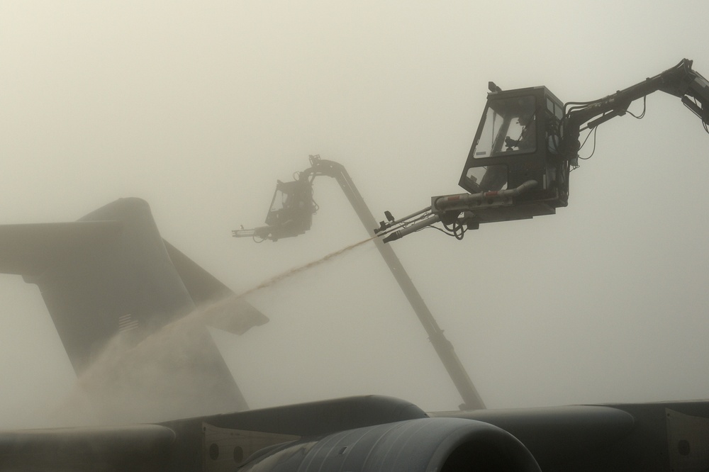 Fog on the flightline