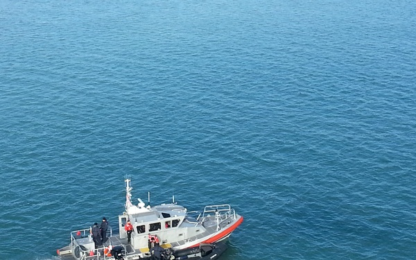 Flyover of Coast Guard and RCMP Shiprider tra