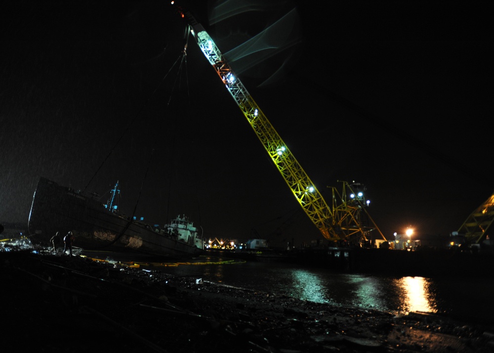 John B. Caddell removal operations