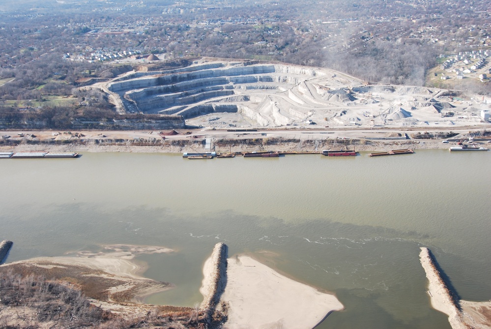 Mississippi River low water