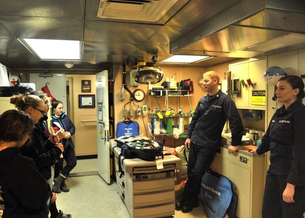 DVIDS Images Coast Guard Cutter SPAR crew aboard career fair in Old