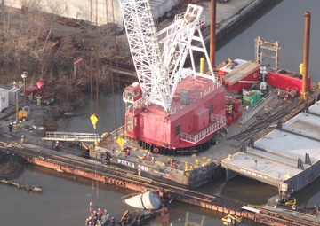 East Jefferson Street Bridge Derailment Response 2012