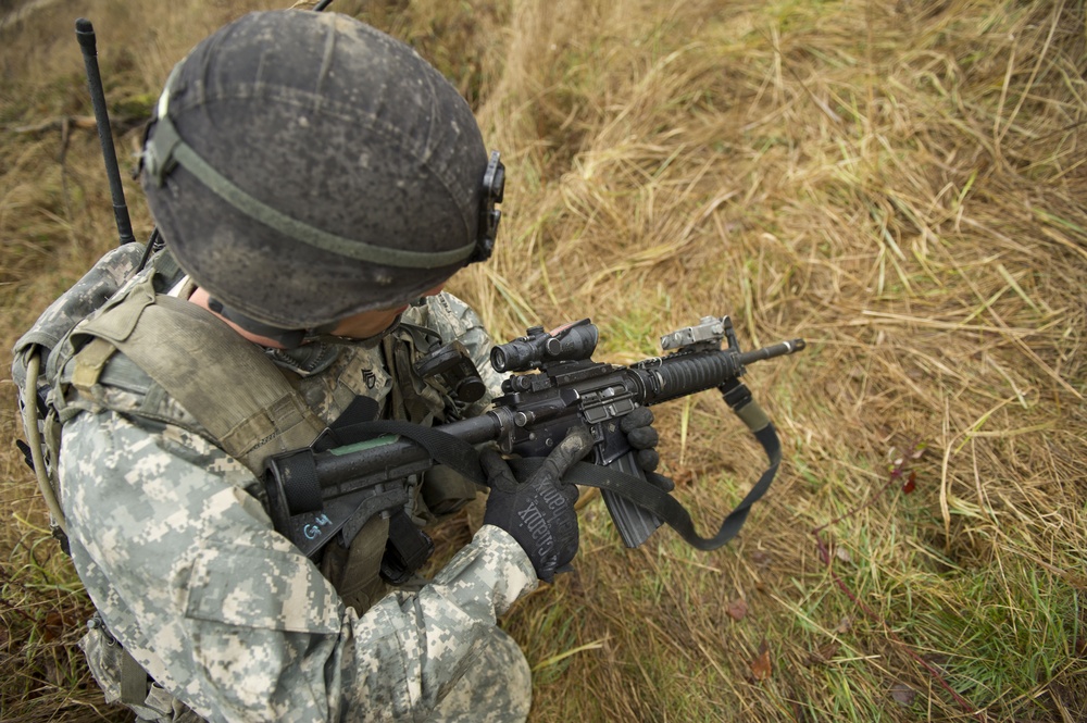 1-4 Infantry has blast during live fire exercise