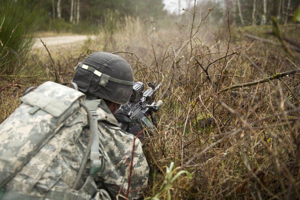 1-4 Infantry has blast during live-fire exercise