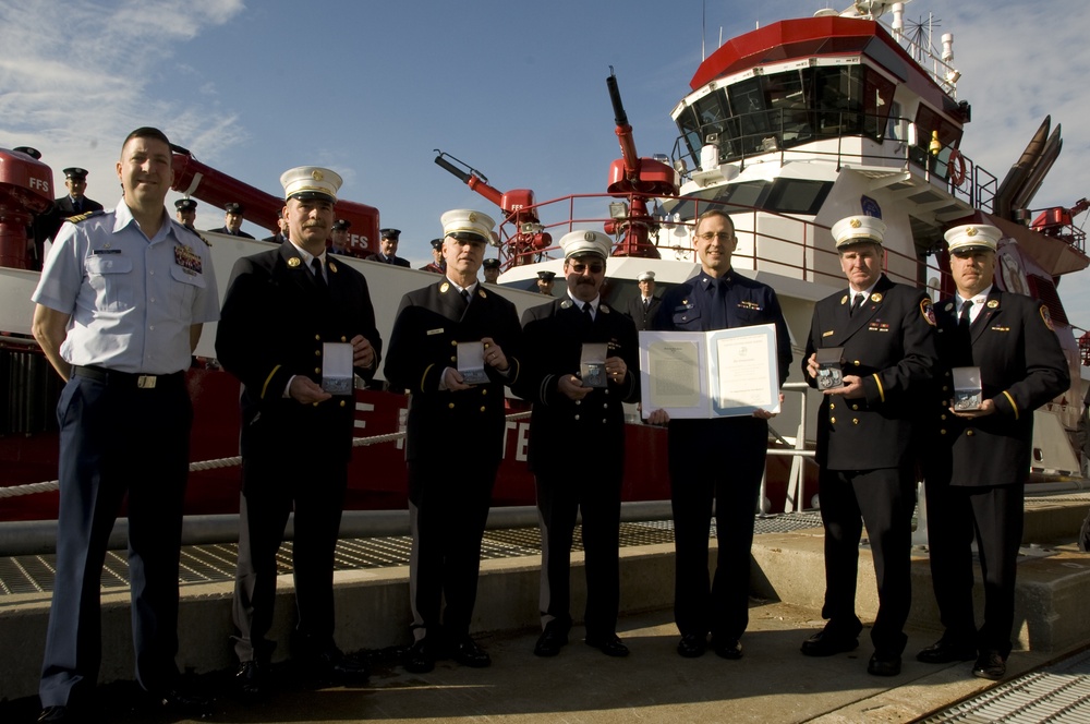 Coast Guard recognizes FDNY for outstanding public service