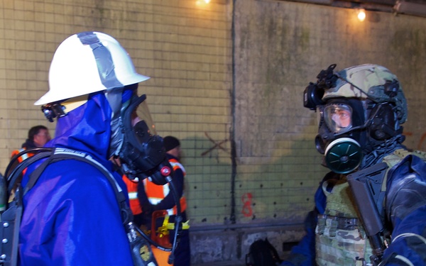 MSRT/NSF joint CBRNE exercise