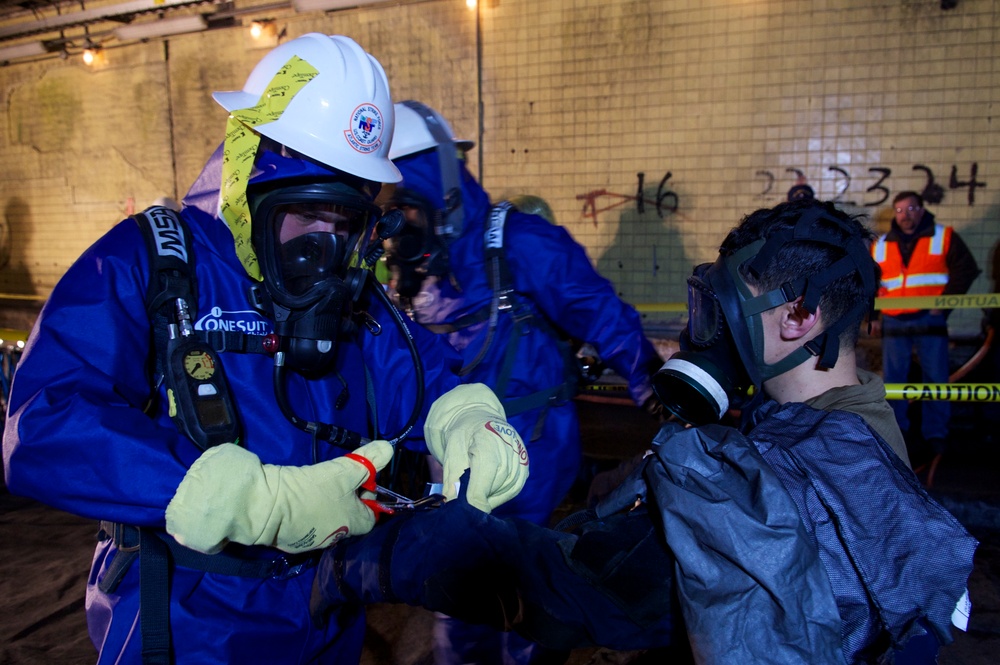 MSRT/NSF joint CBRNE exercise