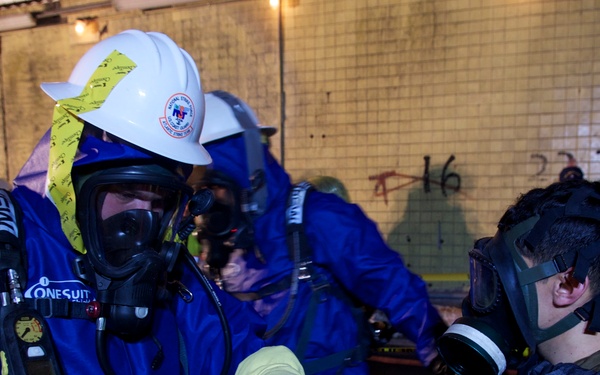 MSRT/NSF joint CBRNE exercise