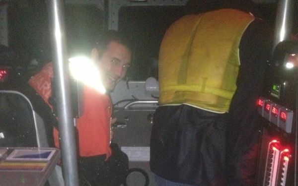 SCC rescues man and dog