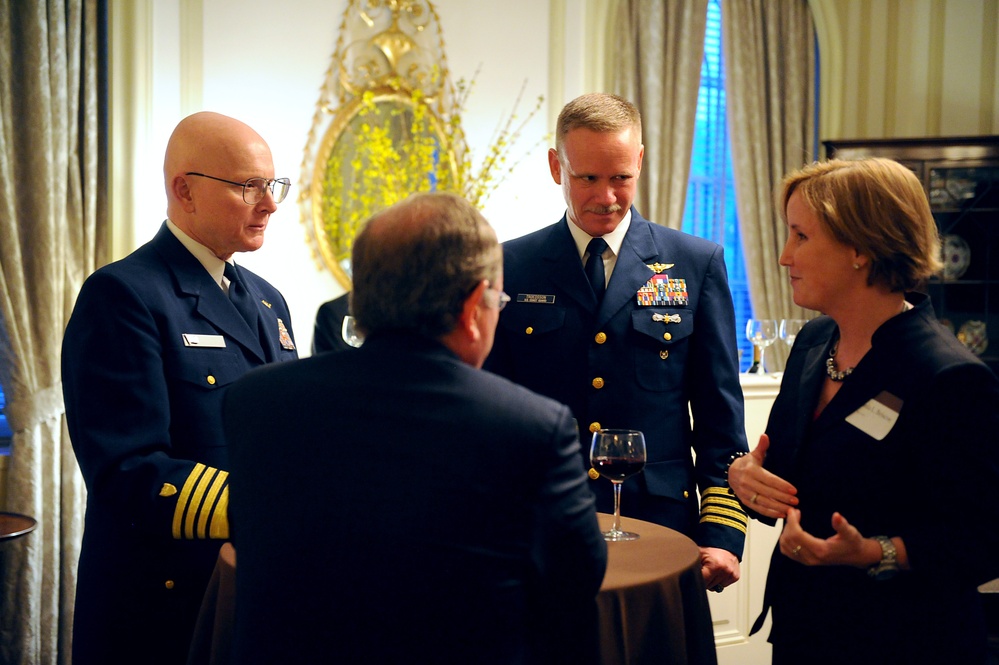 Coast Guard commandant at event in New York on May 8, 2013