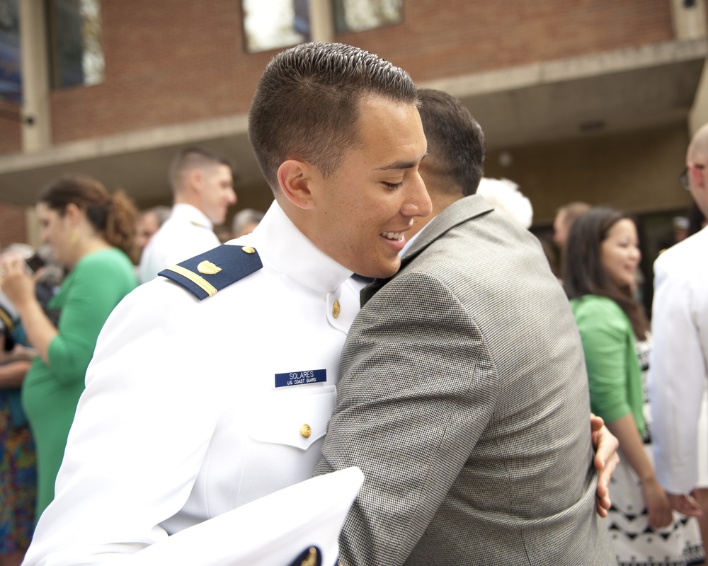 Coast Guard OCS graduation