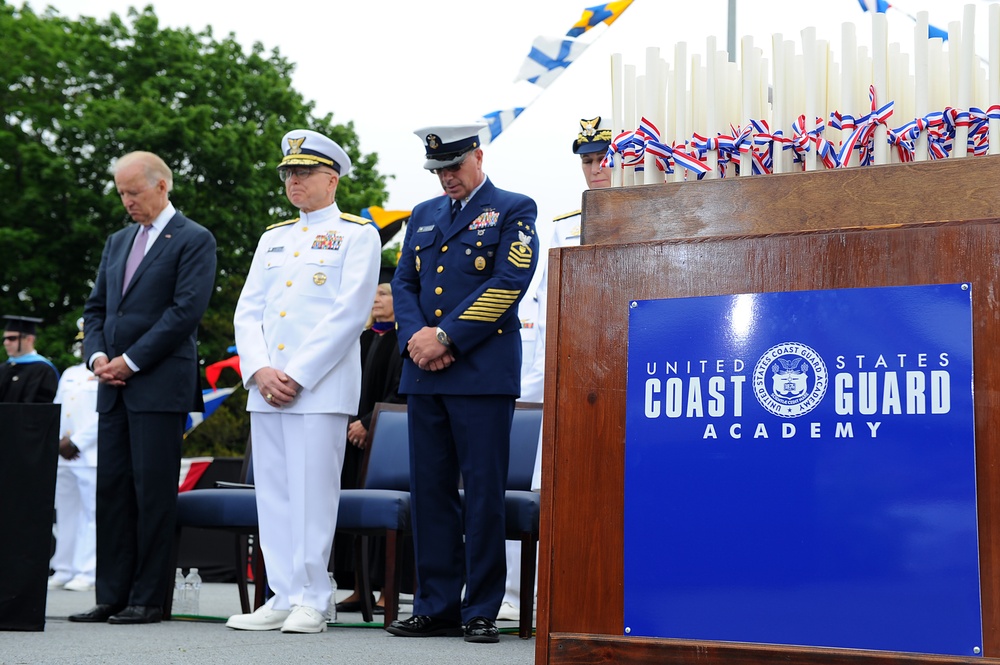 Coast Guard Academy's commencement exercises