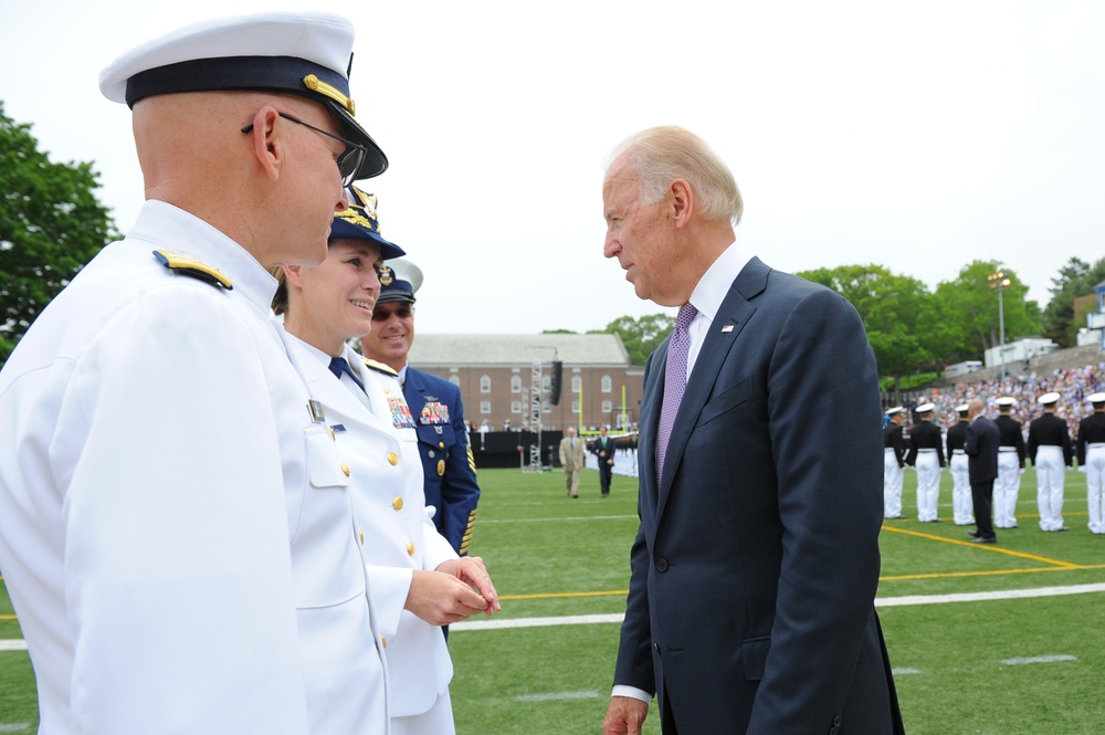 Coast Guard Academy's commencement exercises