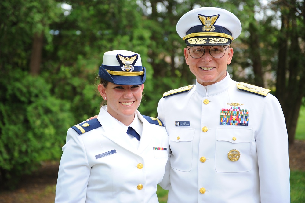 Coast Guard Academy commencement