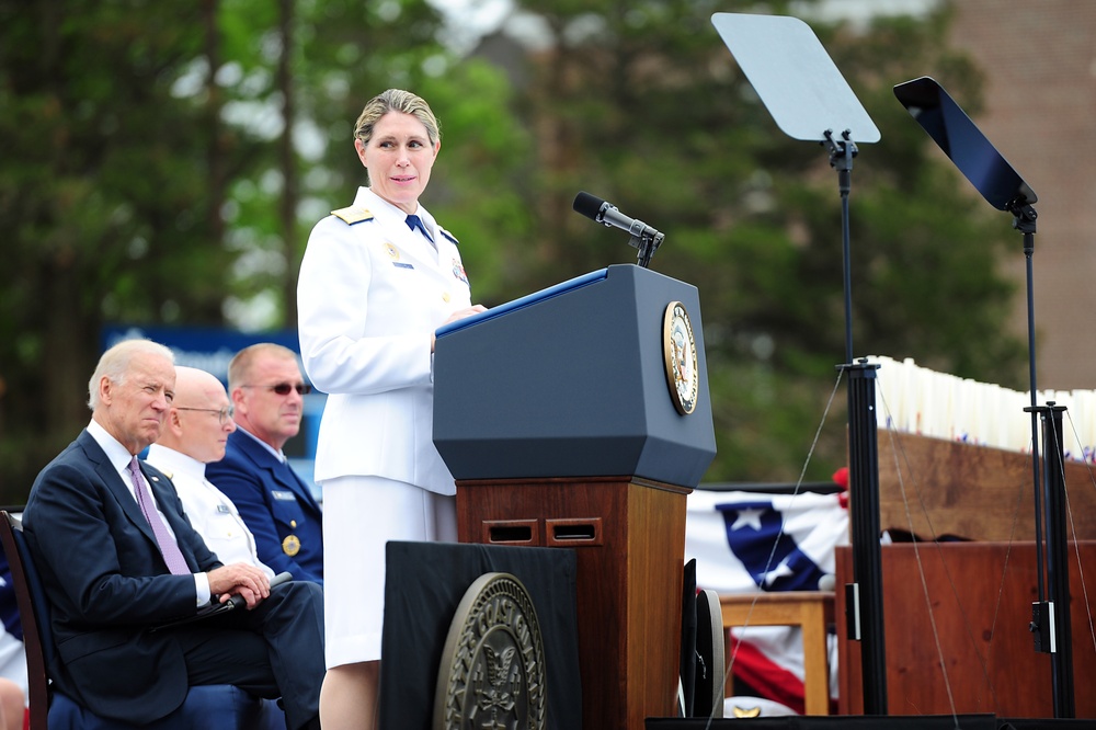 Coast Guard Academy commencement