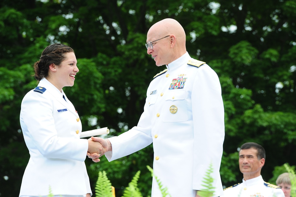 Coast Guard Academy commencement