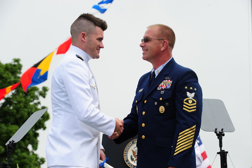 Coast Guard Academy commencement