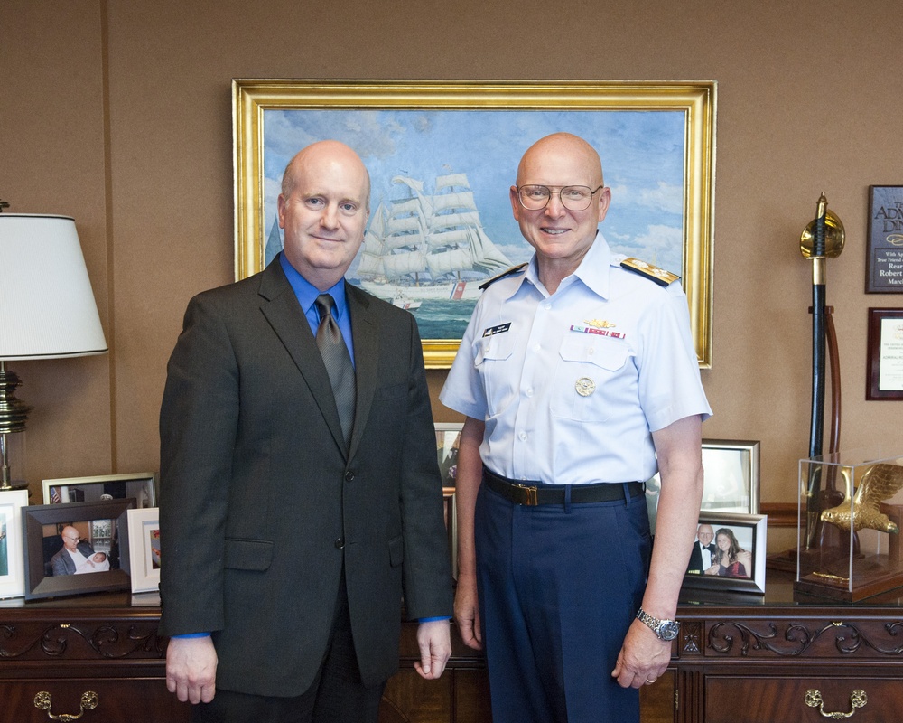 Meeting with Ronald O'Rourke at Coast Guard Headquarters