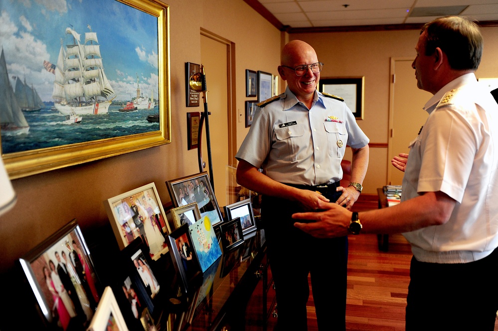 Events at Coast Guard Headquarters
