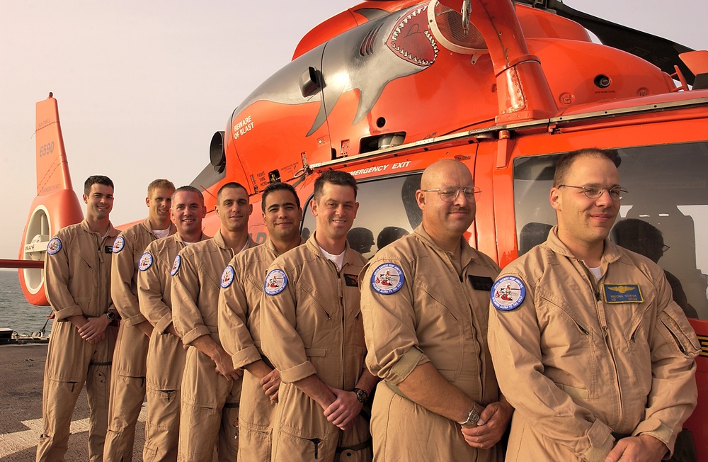 Copter crew